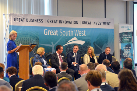 Panel members at Great South West Conference